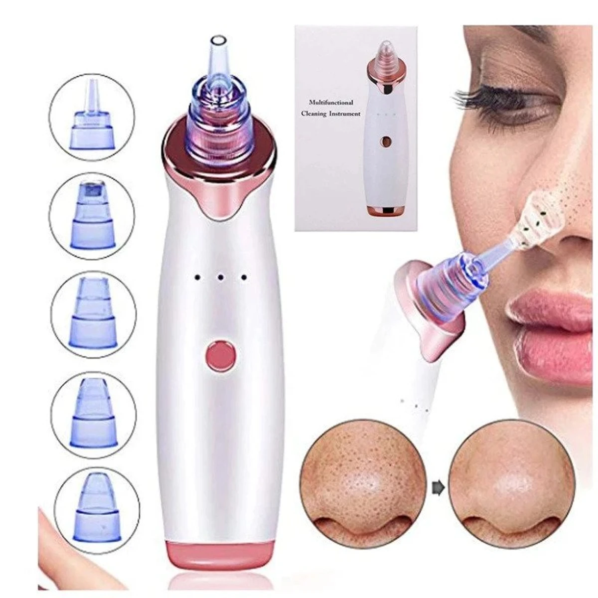 Rechargeable Electric Blackhead Removal - Black Head Remover