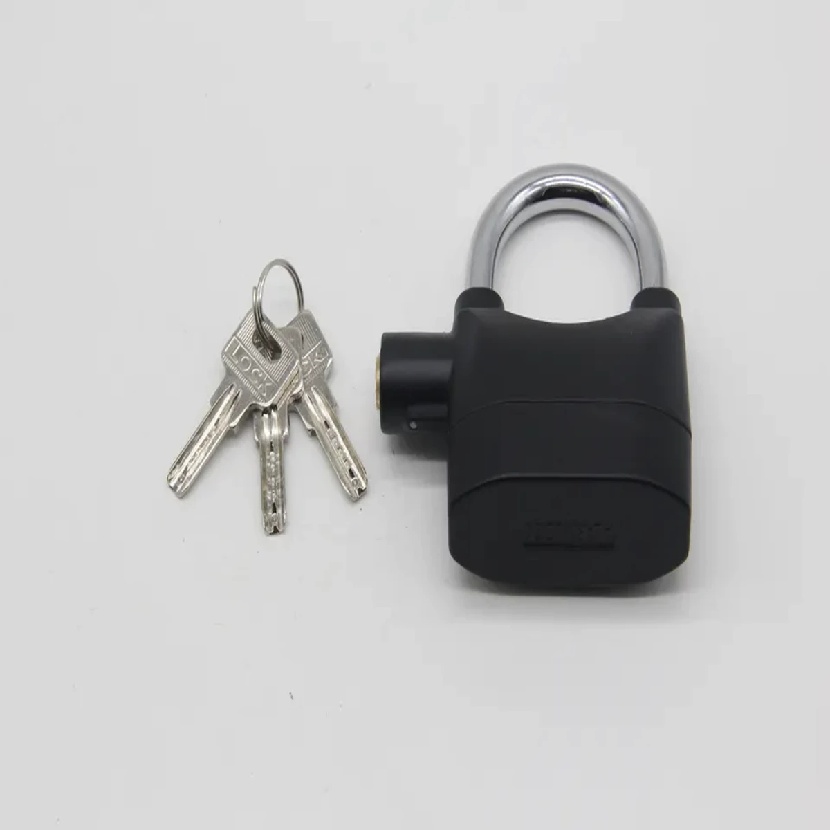 Security Alarm Lock for Bike and Door - Black