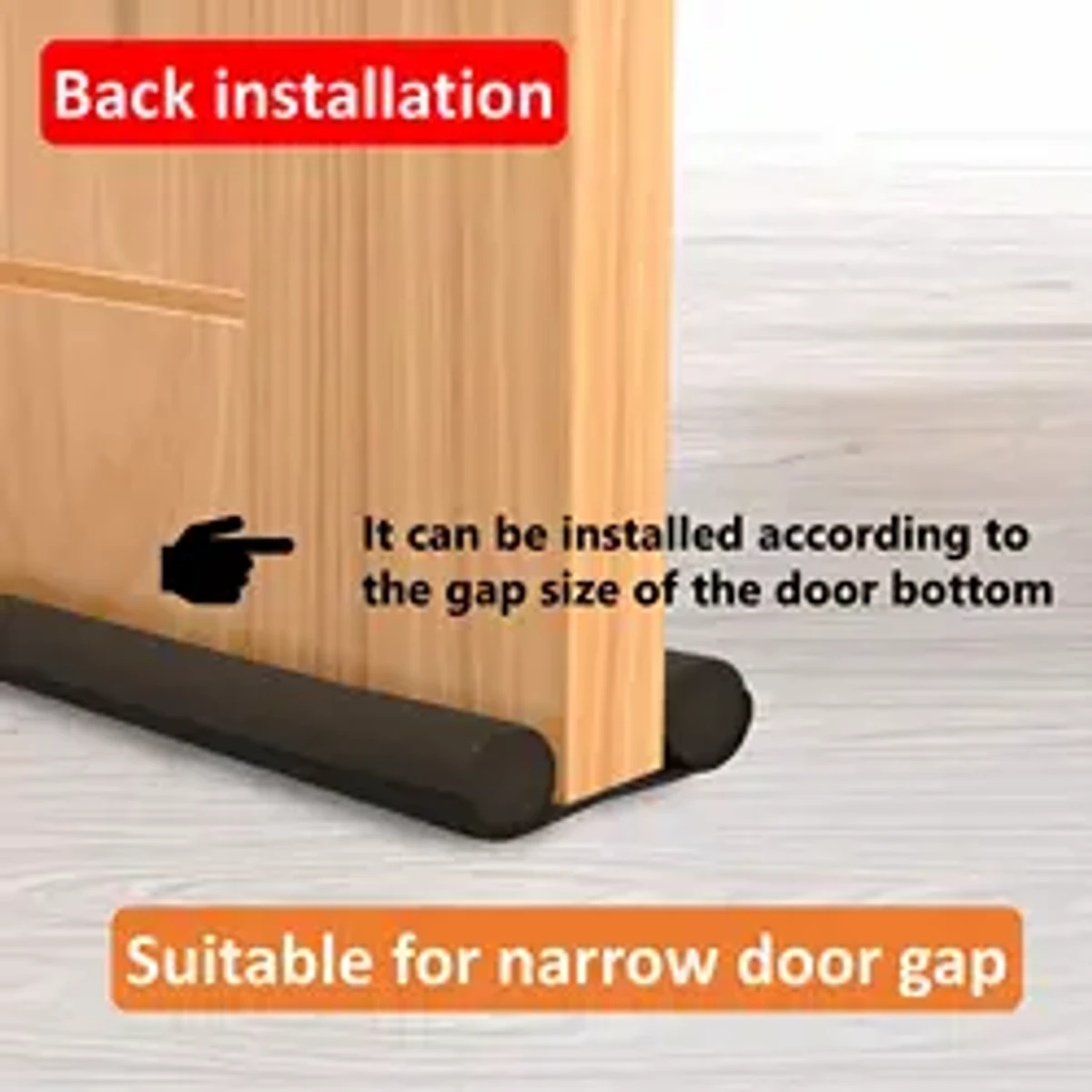 Door Gap Door bottom Seal Strip, Dust Stopper, Insect & AC Air Stopper