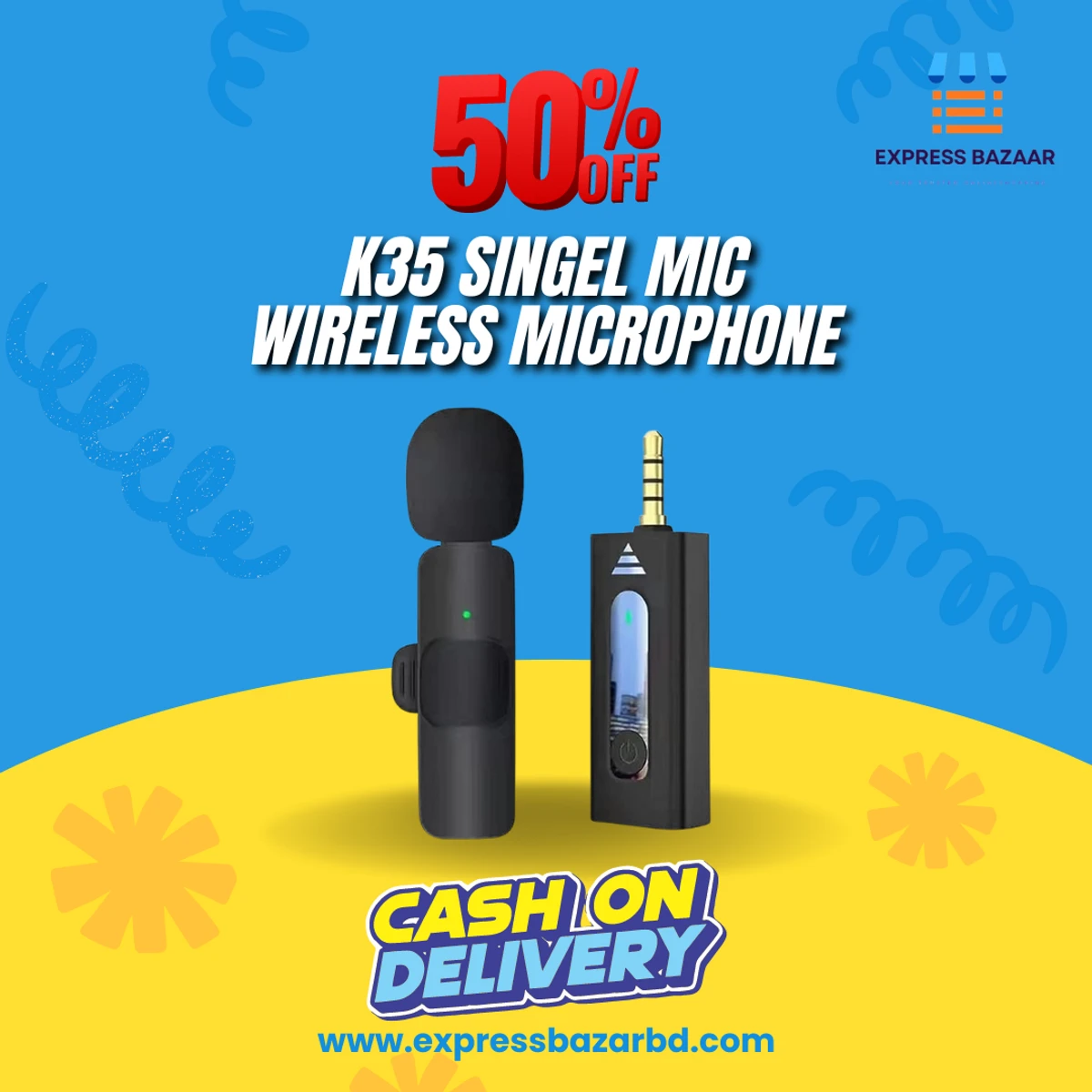 k35 Singel mic wireless microphone