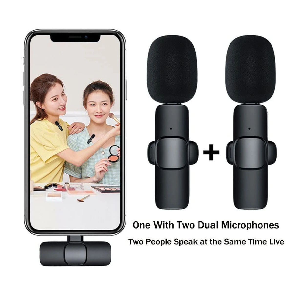 K9 Bluetooth Wireless Double Microphone Type-C