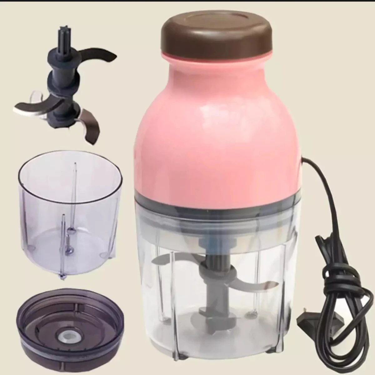 Portable and Durable ALL IN One CAPSULE CUTTER, FOOD PROCESSOR, CRUSHER AND BLENDER for Household Purpose