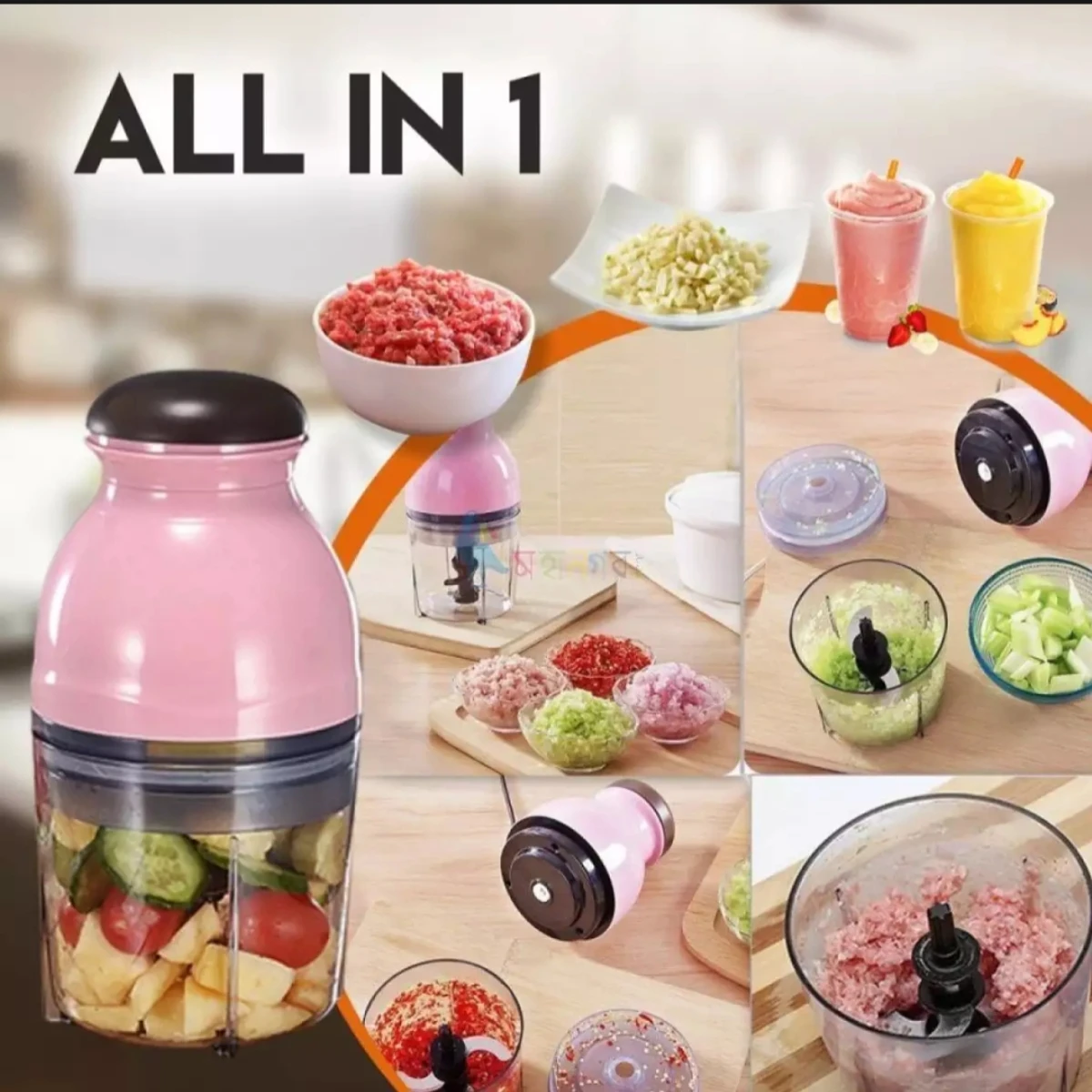 Portable and Durable ALL IN One CAPSULE CUTTER, FOOD PROCESSOR, CRUSHER AND BLENDER for Household Purpose